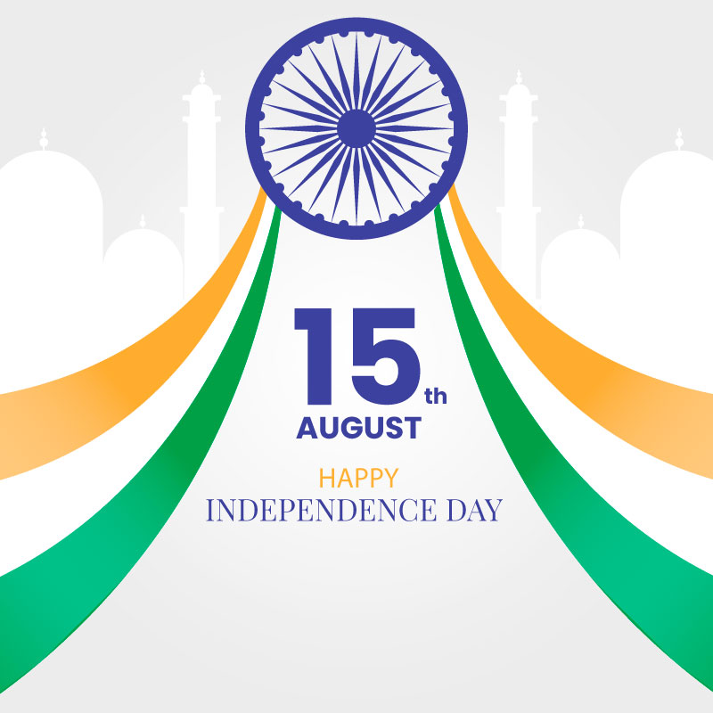 Create 78th Independence Day of India Animated Wishes Link with Name