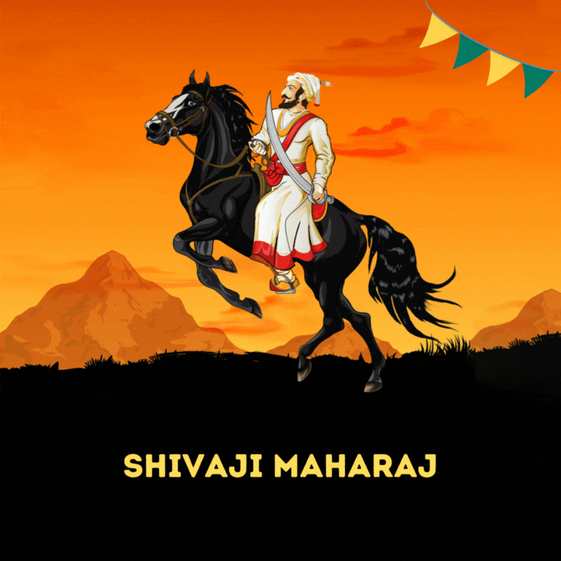 Create Chhatrapati Shivaji Maharaj Jayanti Animated Wishes Link with Name