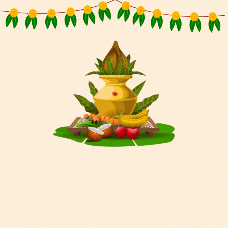 Create Tamil New Year Animated Wishes Link with Name Free Editor