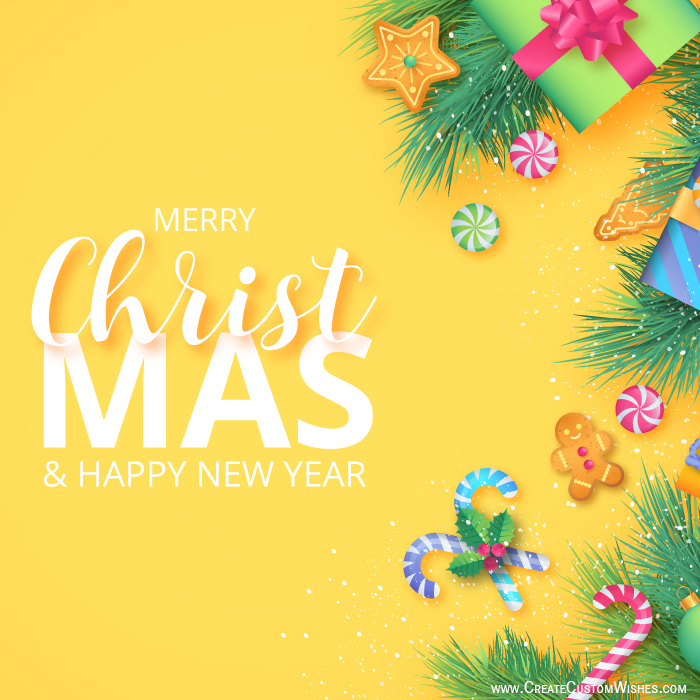 Editable Christmas Wishes Templates & Design | Create Custom Wishes