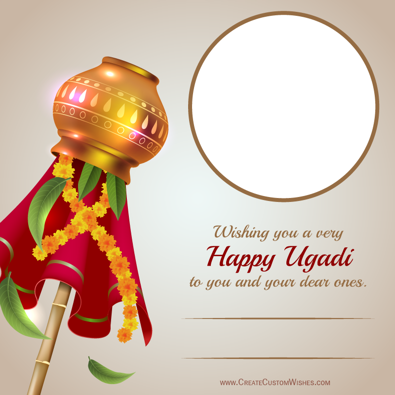 Create Ugadi 2023 Wishes with Photo and Name | CCW Create Ugadi 2023 Wishes with Photo and Name | CCW
