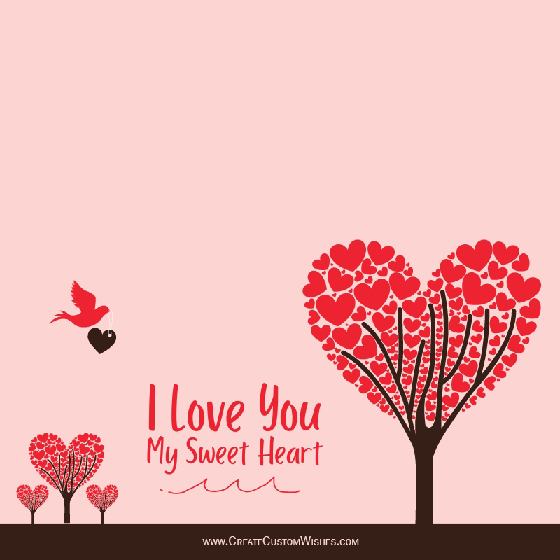 Free I Love You Greeting Cards Maker Online | Create Custom Wishes