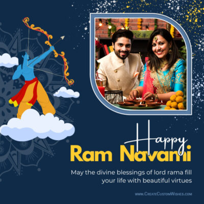 Add Photo to Ram Navami 2025 Wishes – Free & Easy Edit