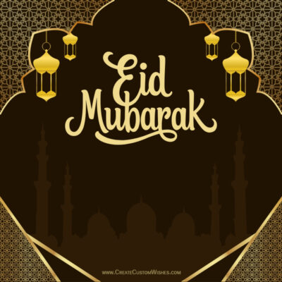 Free Download Creative Eid Mubarak 2025 Editable Cards