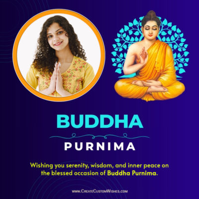 Buddha Purnima Wishes: Add Your Photo | Free 2025 TemplateBuddha Purnima Wishes: Add Your Photo | Free 2025 Template