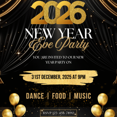350+ Free New Year Eve 2026 Party Invitation Templates350+ Free New Year Eve 2026 Party Invitation Templates