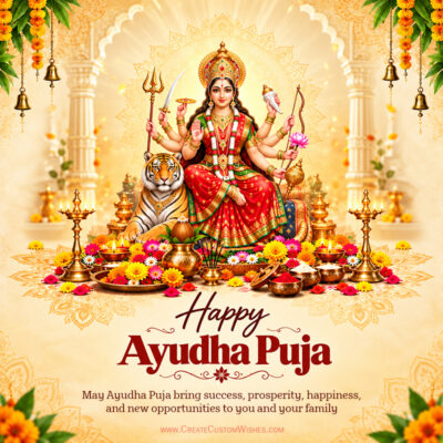 Ayudha Puja 2026: Best Wishes, HD Images & GreetingsAyudha Puja 2026: Best Wishes, HD Images & Greetings
