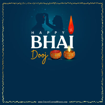 Free Bhai Dooj Wishes & Greeting Card Maker OnlineFree Bhai Dooj Wishes & Greeting Card Maker Online