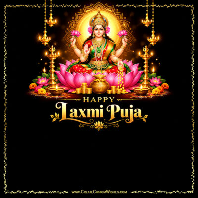 Free Lakshmi Puja Wishes & Greeting Card Maker OnlineFree Lakshmi Puja Wishes & Greeting Card Maker Online