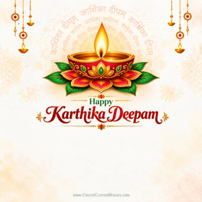 Free Karthika Deepam Wishes & Greeting Card MakerFree Karthika Deepam Wishes & Greeting Card Maker